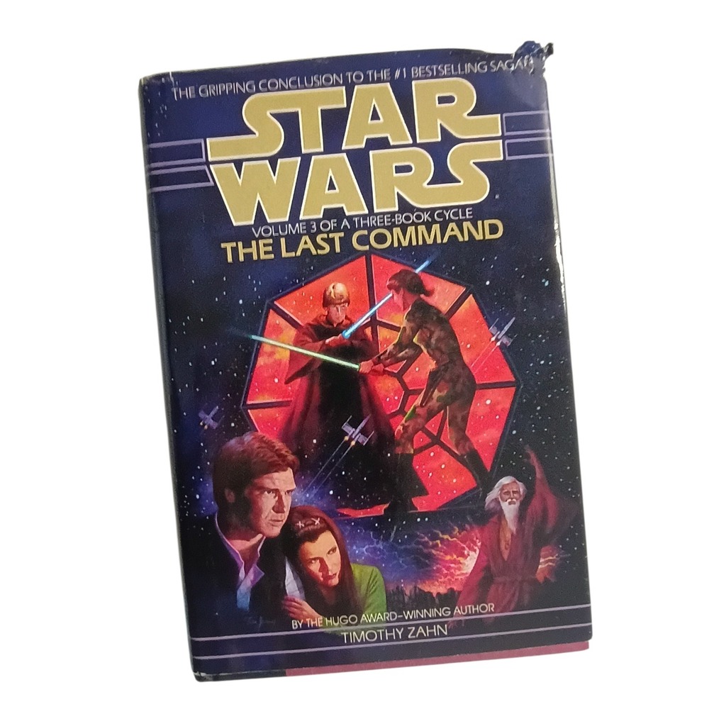 Star Wars The Last Command Timothy Zahn Hardcover 1993 Thrawn Trilogy Vol 3 ISBN